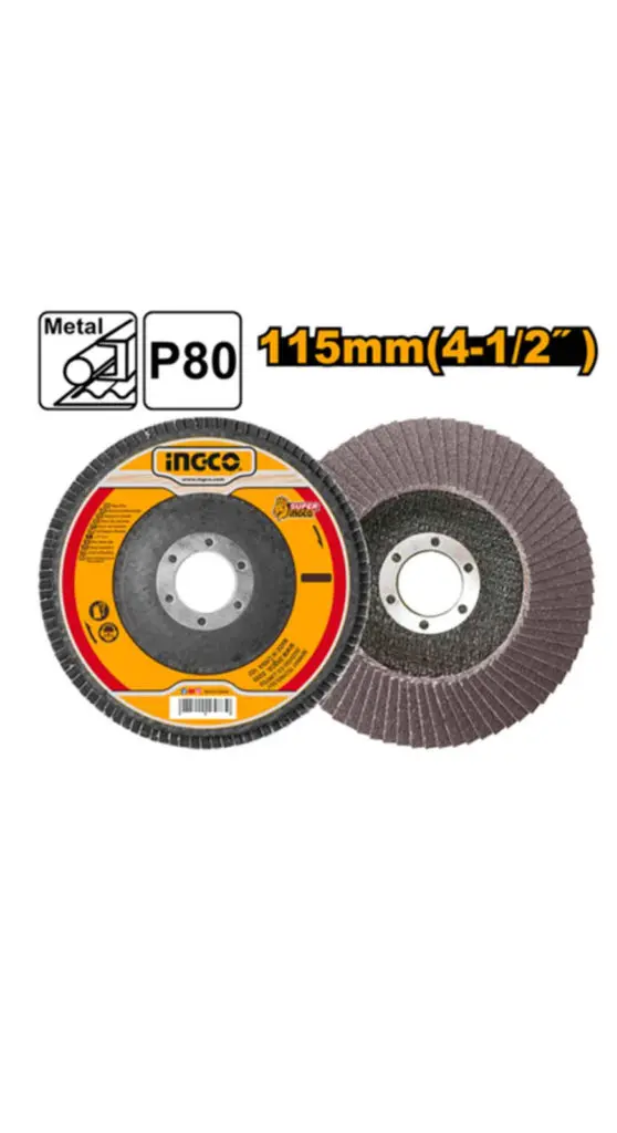 [FD1153]  115mmx22mm P80 ديسك مدرج لتلميع الستانلس