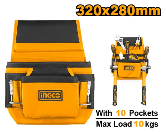 [HTBP01011] 12 Pcs Pockets وزرة عدة