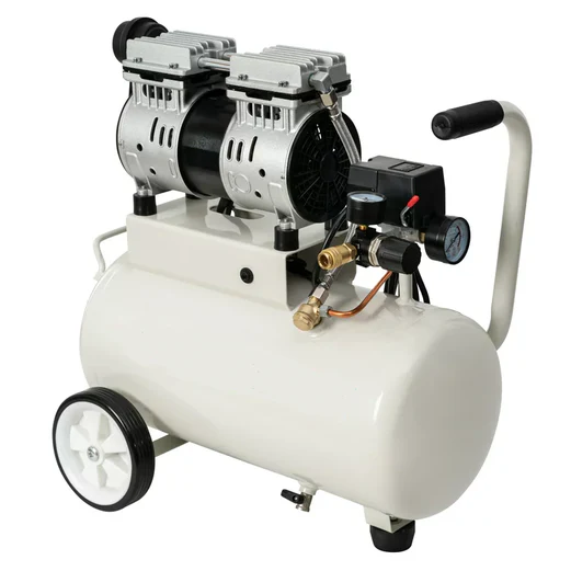 [PLOFC-30L]  30L Oil-Free Horizontal Power Line Air Compressor
