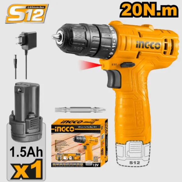 [CDLI12415] 12V-1.5A 1Batt S12 10MM مقدح بطارية