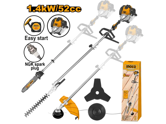 [GMT55231] (2.2HP) 3in1 حشاشة على البنزين متعددة الاستعمالات