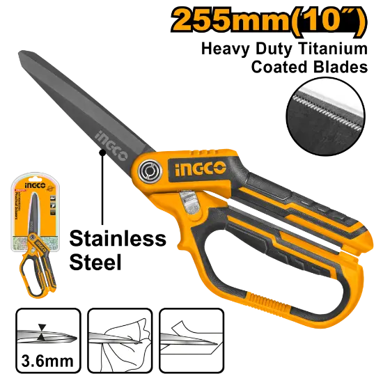 [HSCRS832558] 10" Stainless steel مقص