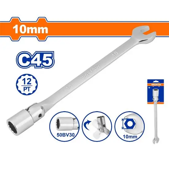 [WTH1E10] 10mm مفتاح شق ميلة طربوش