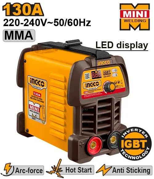 [ING-MMA13049]  130 A  mini مكنة لحام انفرتر