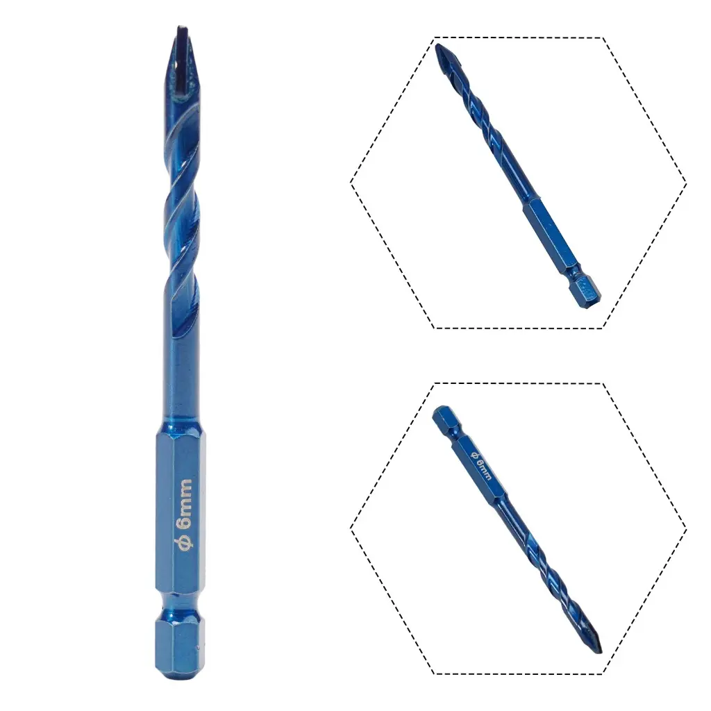 [119986] 1 Pcs Ceramic Tile Drill Bit 6mm