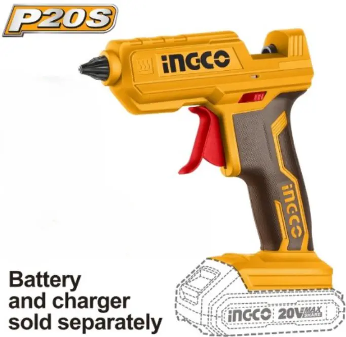 [CGGLI2001-F] 20V Lithium-Ion Glue Gun فدار