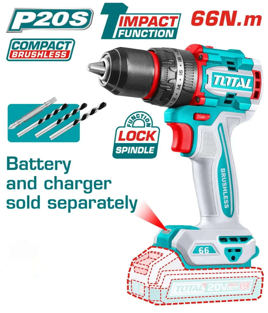 [TIDLI206681-F] Total Impact Drill 66n.m Empty Price 55$