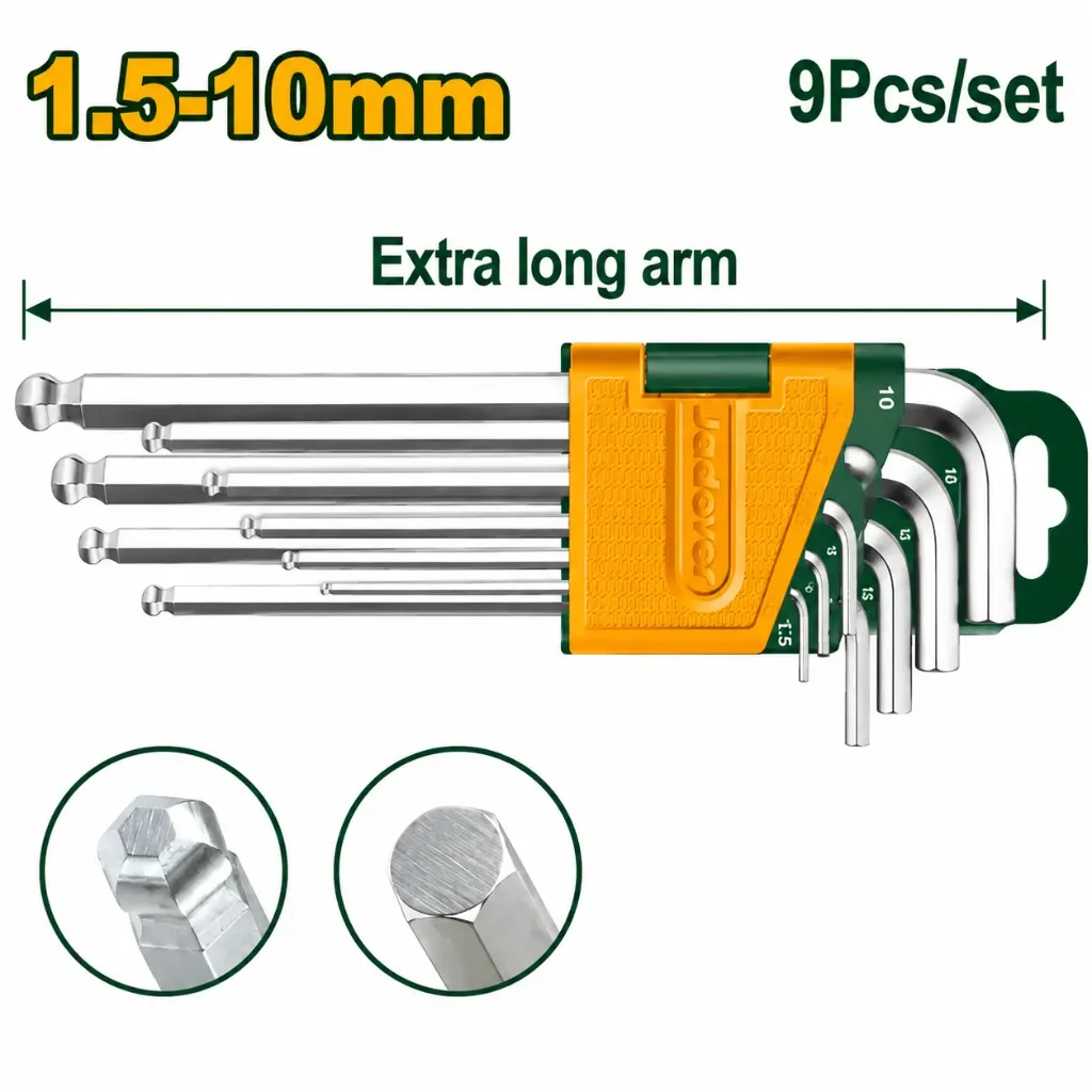 [JDHK1292] 1.5-10mm طقم مسدس اكسترا كويل