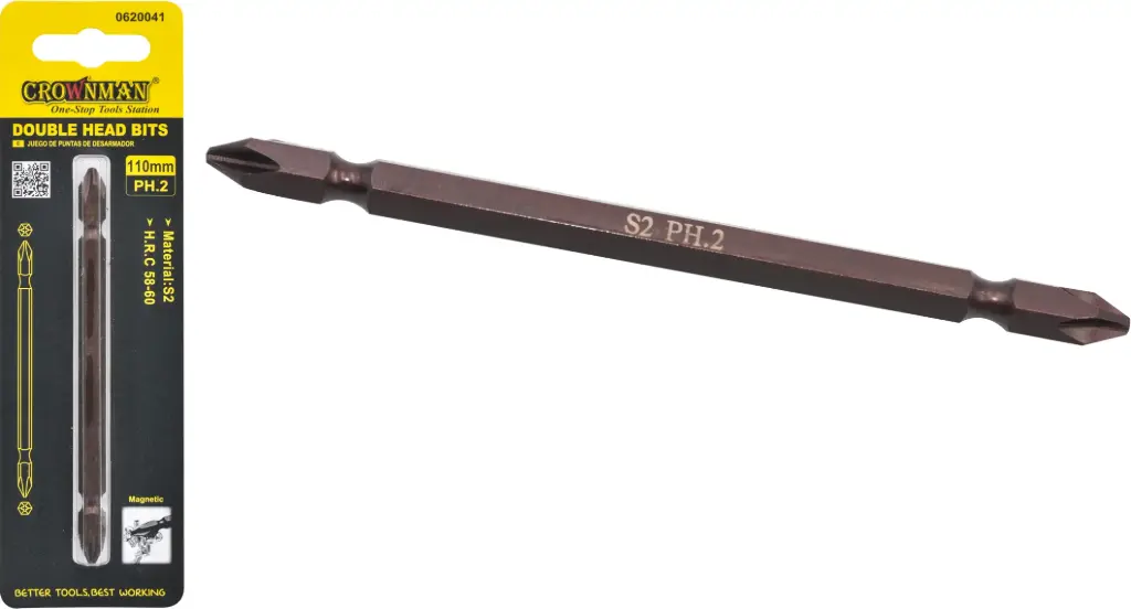 [0620041] PH2 110mm راس صليب مزدوج