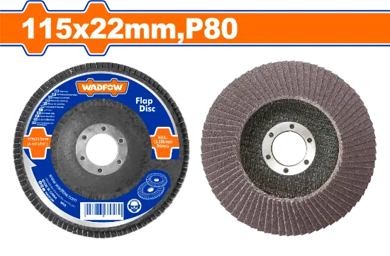 [WYL1303] 115mmx22mm P80 ديسك مدرج لتلميع الستانليس