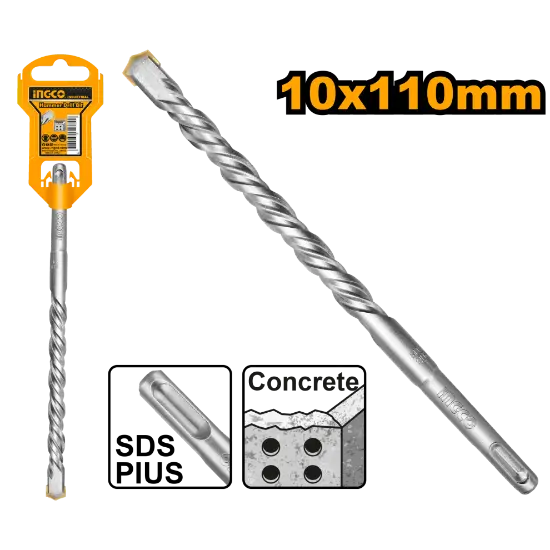 [DBH1211001] 10x110mm SDS Plus ريشة باطون