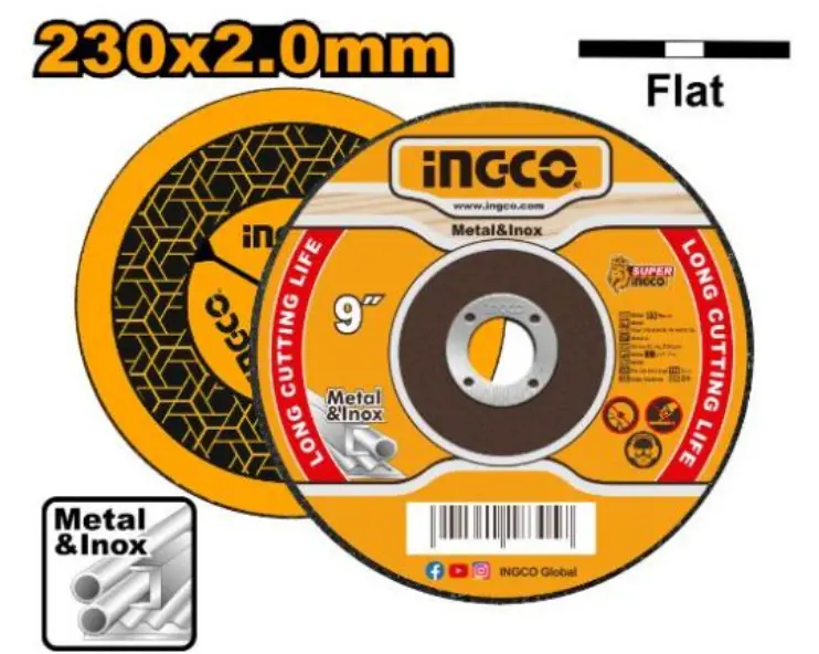 [MCD202303] 230x2.0mm ديسك قص حديد