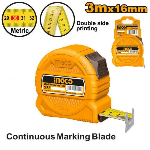 [HSMT39316-1]  3mx16mm ABS material cover ss متر