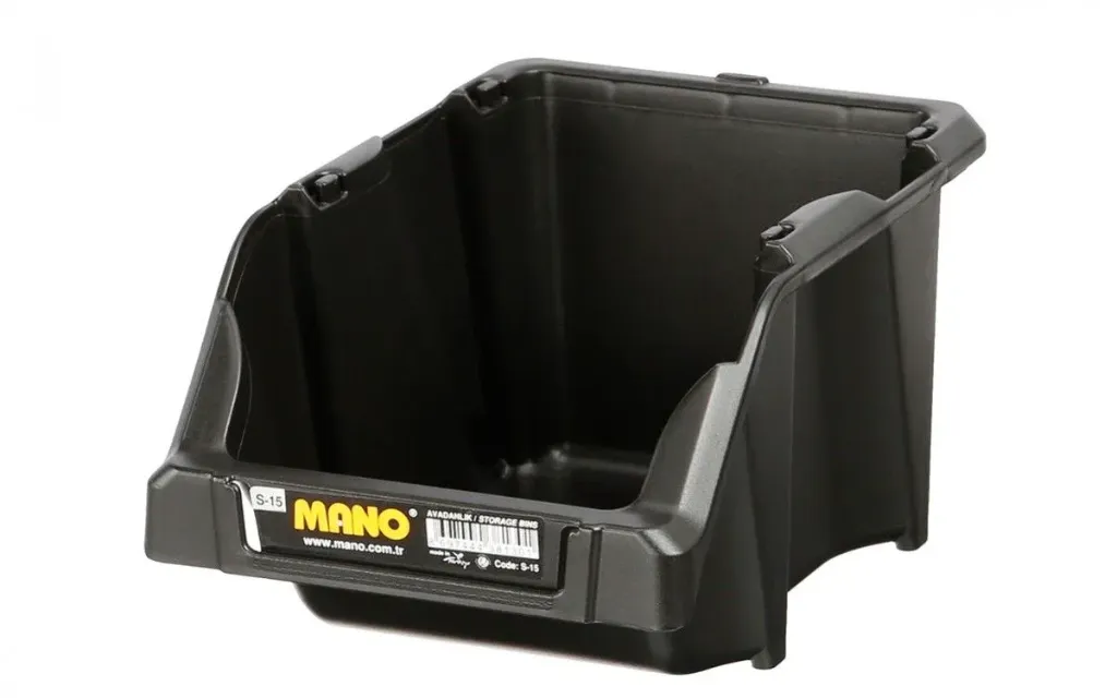 [S15] Storage Bin Black