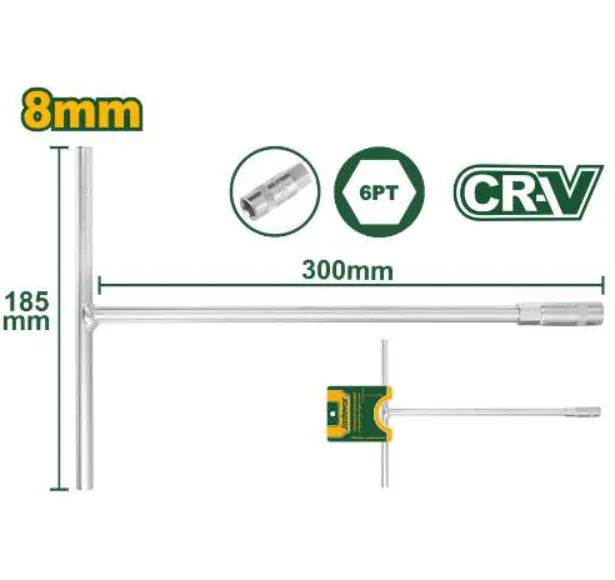 [JDTH1108] 8mm T مفتاح مسدس مسكة