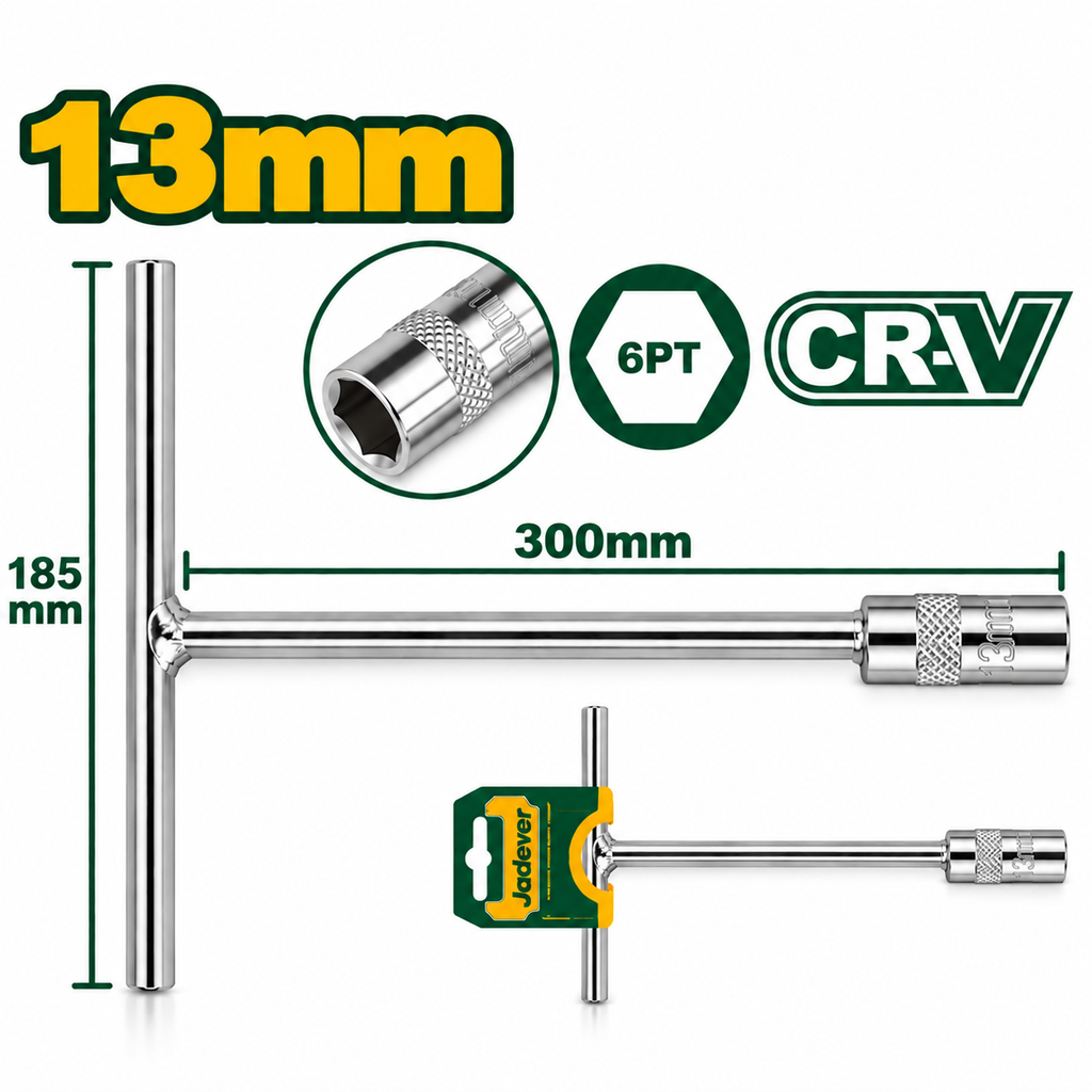 [JDTH1113] 13mm T مفتاح مسدس مسكة