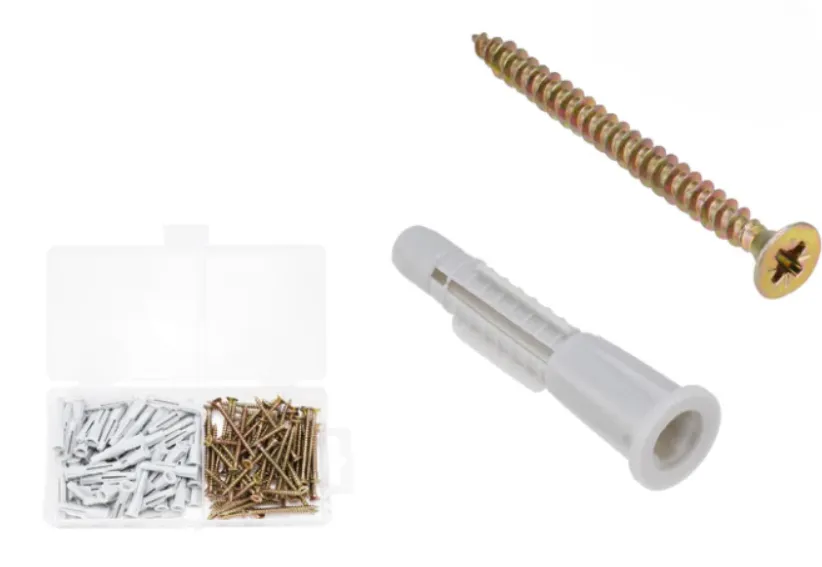 [WXT2B01] 140Pcs (6x36)mm علبة براغي مع اسافين