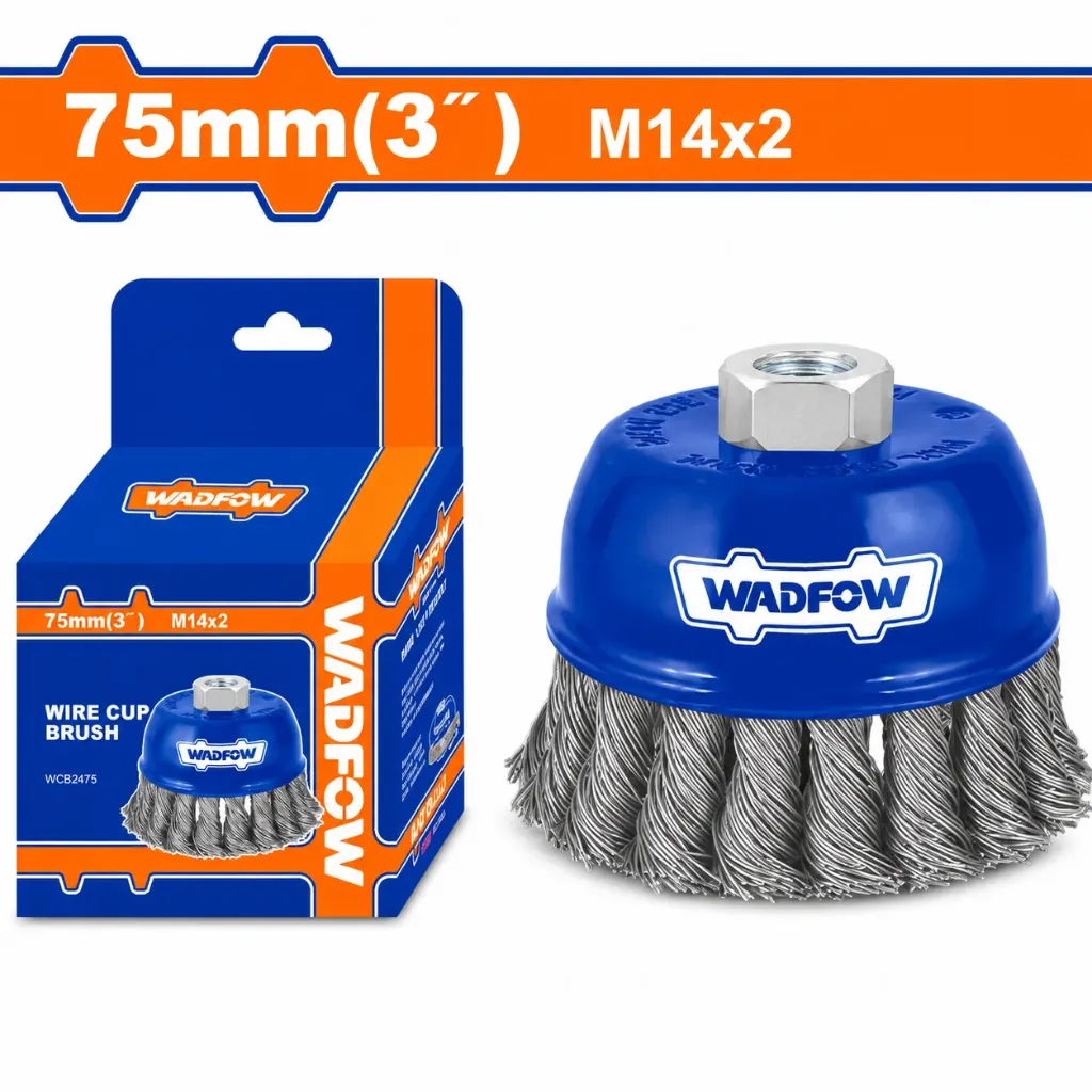 [WCE2401] Wire cup brush 75mm/M14