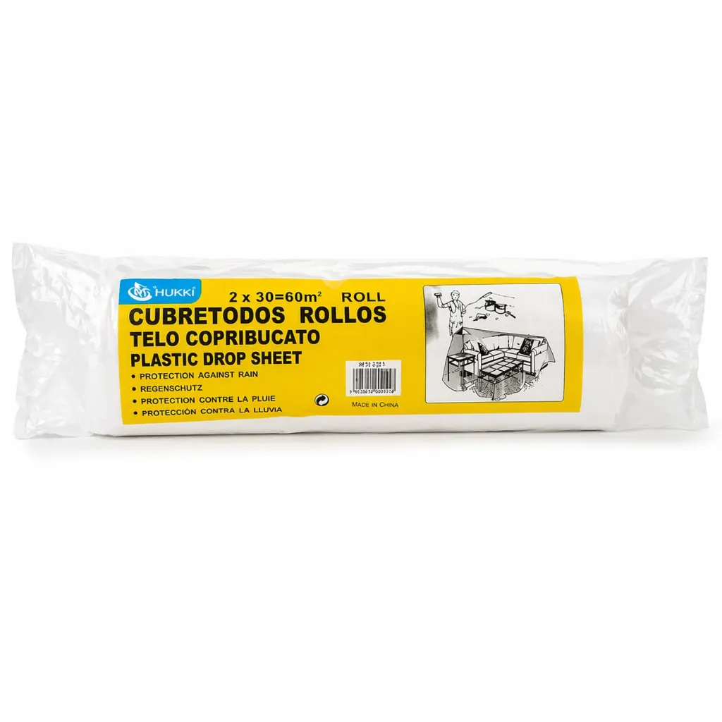 [HK154] Plastic Drop Sheet 4x10m