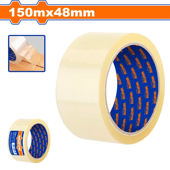[WPN1H51] 150mx48mm BOPP تلزيق عريض شفاف