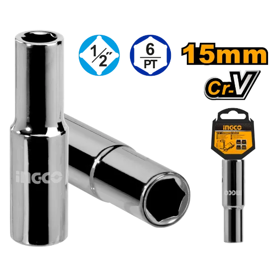 [HHAST12153L] 15mm 1/2" طربوش طويل فدار