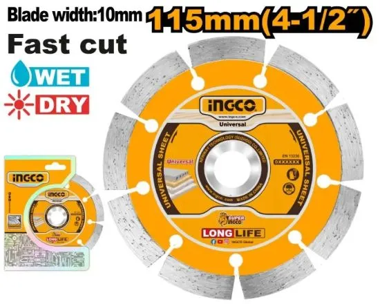 [DMD011152] Dry Diamond Disc 115x22.2mm