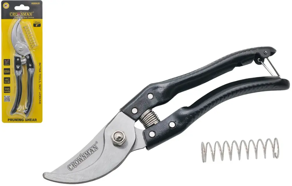 [0580028] 8" مقص تشحيل مقبض حديد