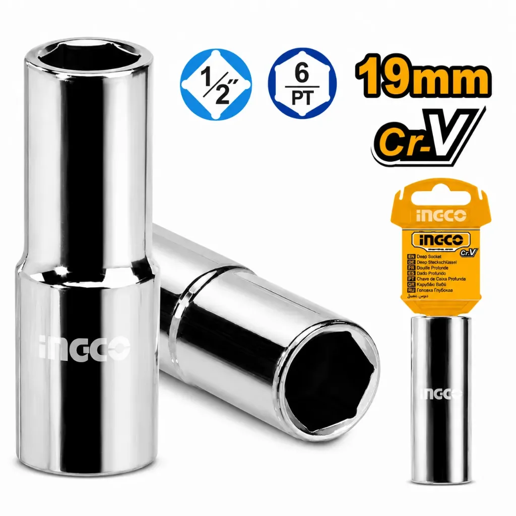 [HHAST12193L] 19mm 1/2" طربوش طويل فدار