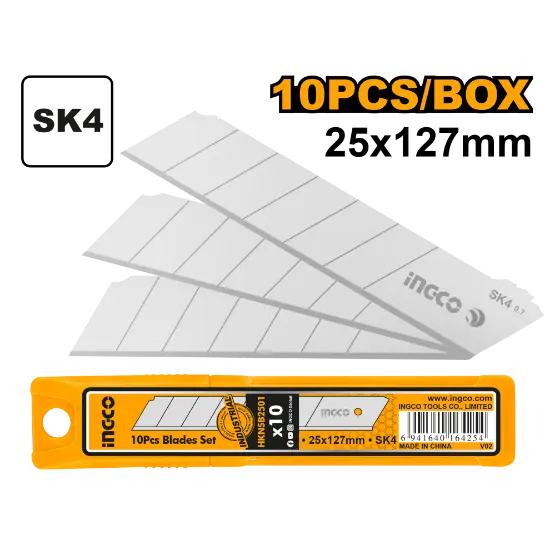 [HKNSB2501] 10Pcs SK4 25X12mm شفرات فدار