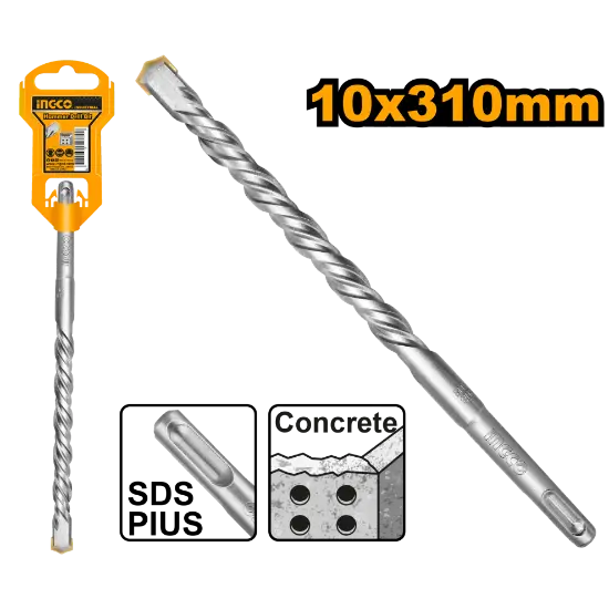 [DBH1211005] 10x310mm SDS Plus ريشة باطون