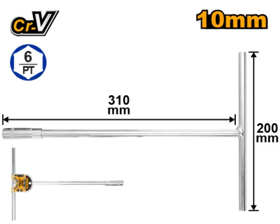[HTSW1008] 10mm طربوش T مسكة