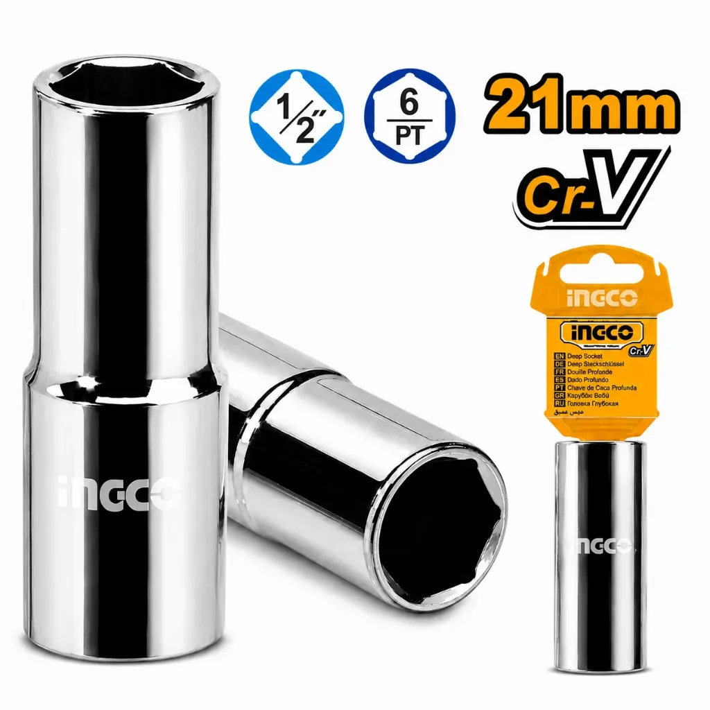 [HHAST12213L] 21mm 1/2" طربوش طويل فدار