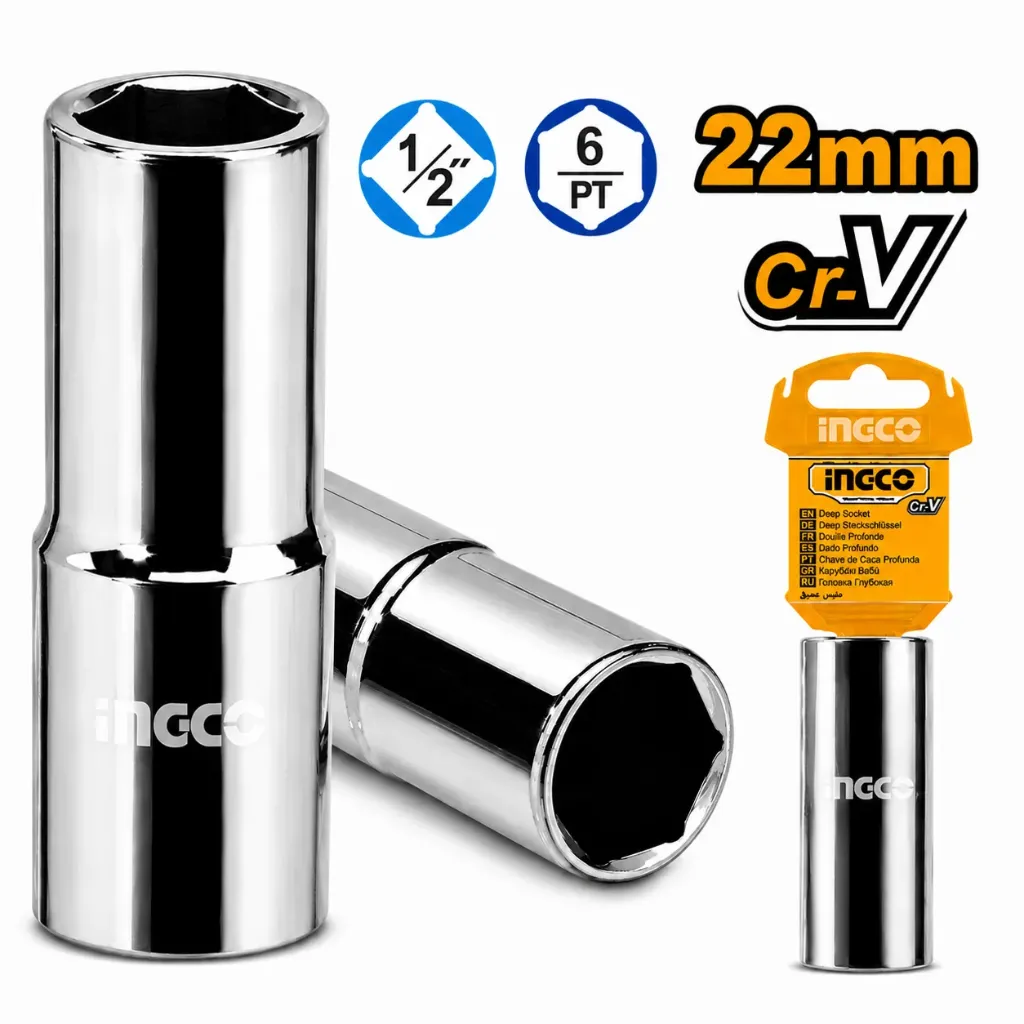 [HHAST12223L] 22mm 1/2" طربوش طويل فدار