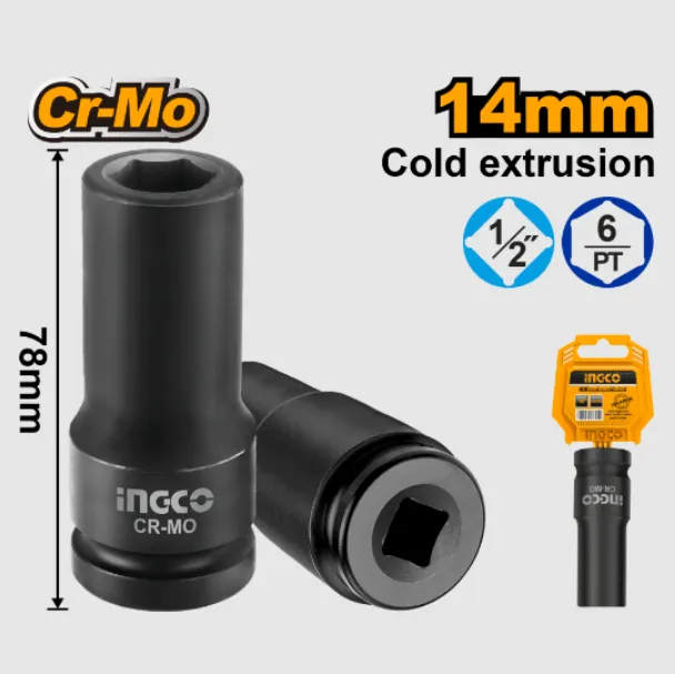[HDIS12141L] 14mm  1/2" طربوش بولاد هوا طويل