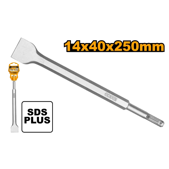 [DBC0122502] 14x250x40mm عريض SDS ازميل