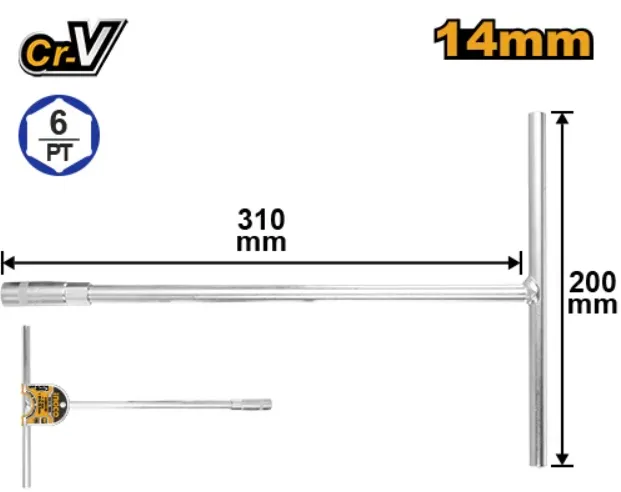 [HTSW1408] 14mm طربوش T مسكة