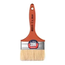 [00138600] ATLAS White Bristle 396 Original Paintbrush 4"