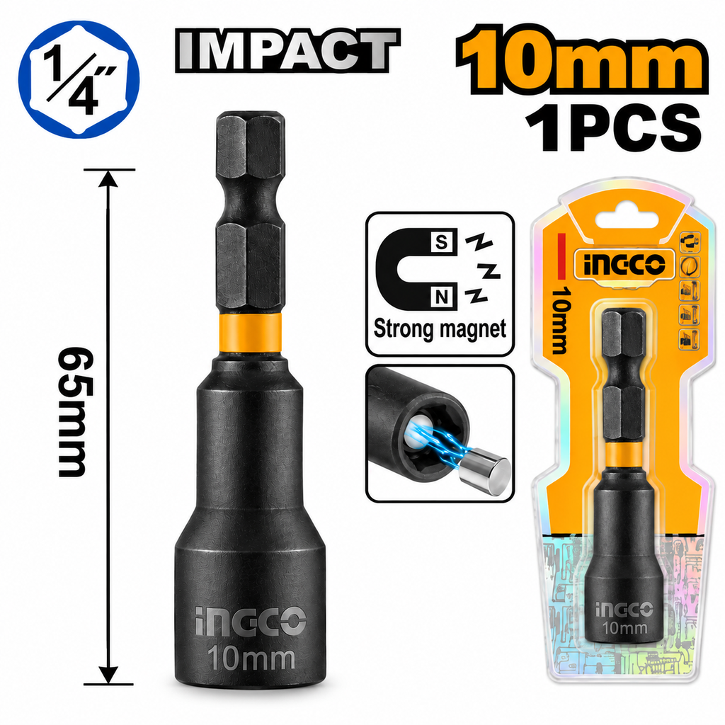 [AMN1031] 1pcs 10mm Tot Hex طربوش