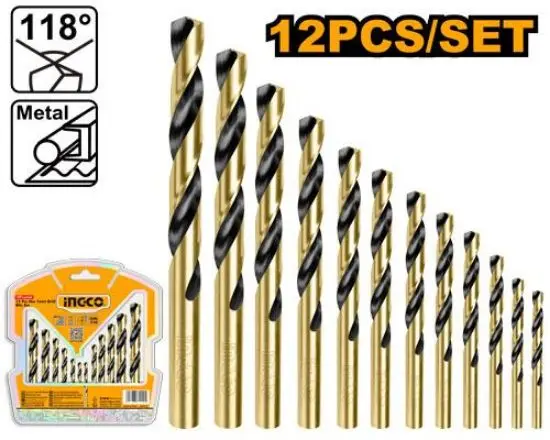 [AKDB1125] 12 Pcs HSS طقم ريش حديد