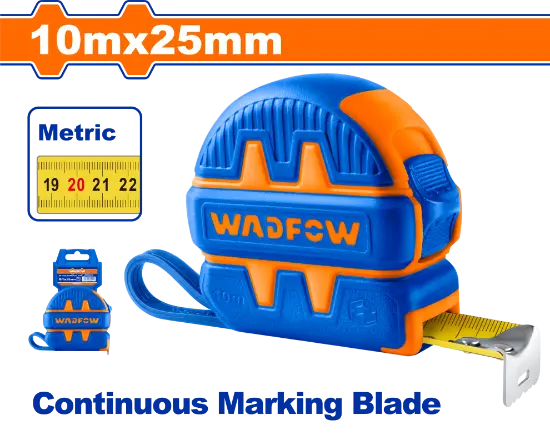 [WMT1251] 10x25mm متر ملبس كوتشوك