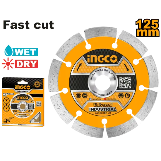 [DMD011251] 125mm bw 12mm Seg W/D ديسك غرانيت