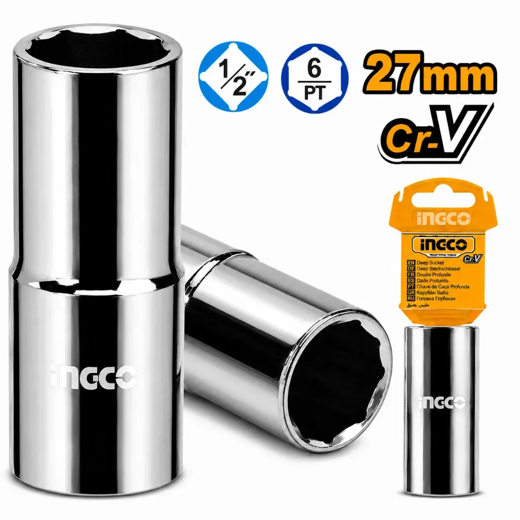 [HHAST12273L] 27mm 1/2" طربوش طويل فدار