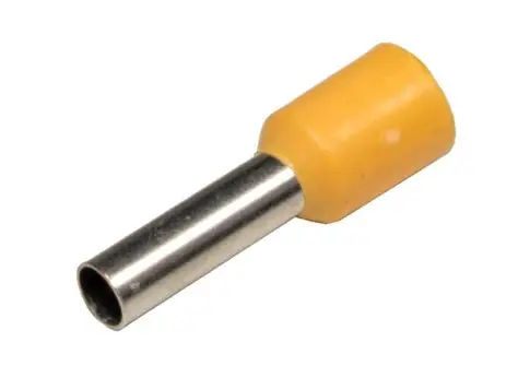 [YHE4009B] Insulated End Card Orange 250pcs/box كوسات انبوب