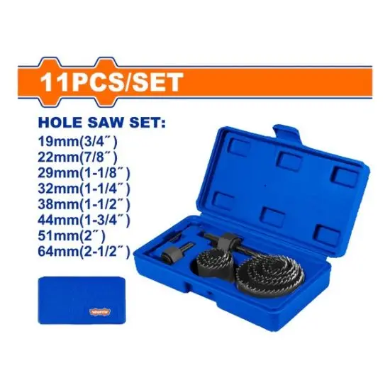 [WKJ4411] 11Pcs طقم قوارات خشب