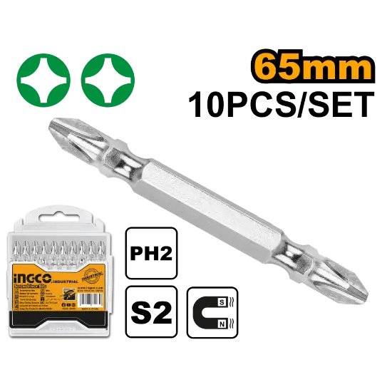 [SDB21PH233] 10 PCS PH2 65mm راس مفك مقدح