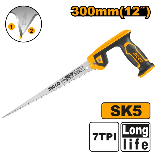 [HCS3008] 12" 300mm منشار خشب وجفصين رفيع