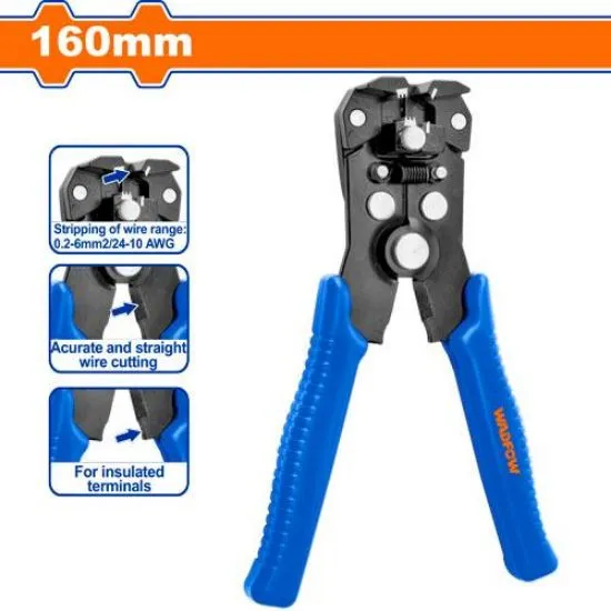 [WBQ3606] 160mm زلاطة شريط كهر اتوماتيك