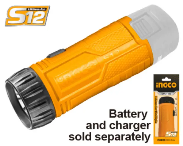 [CWLI1223] 12V Led S12 انتريك على البطارية