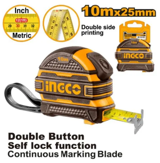 [HSMT081025-1] 10mx25mm rubber cover-sel lock متر كوتشوك