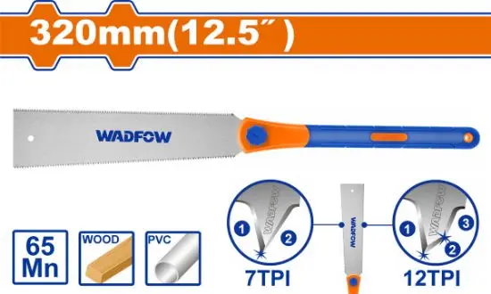 [WHWD112] 12.50" 320mm منشار سحب شفرة مزدوجة